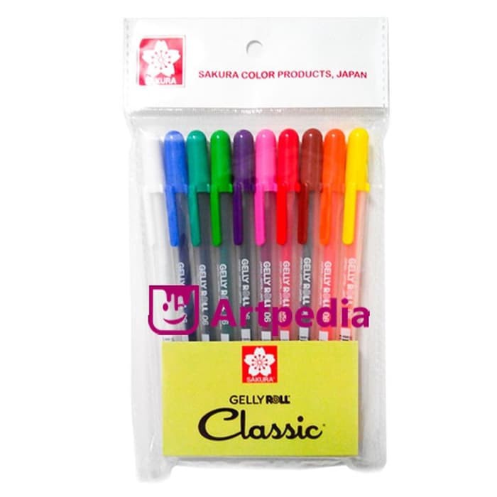 

Stok Ready Sakura Gelly Roll Classic Pen Set 10 Murah