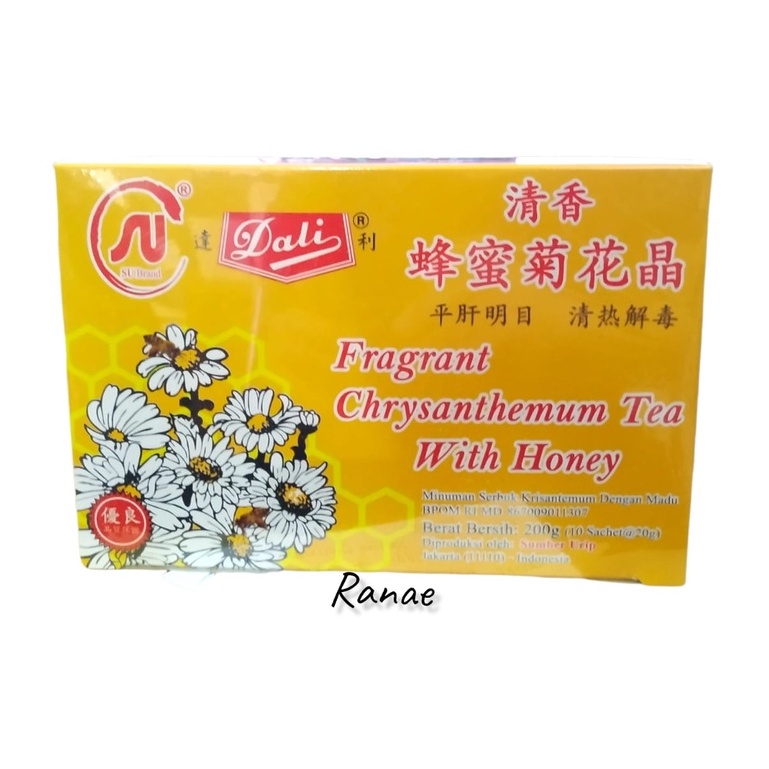 DALI - FRAGRANT CHRYSANTHEMUM TEA WITH HONEY teh pereda panas dalam