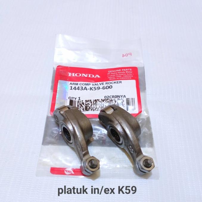 Platuk Klep ,Rocker Arm In/Ex Honda Vario 150 K59