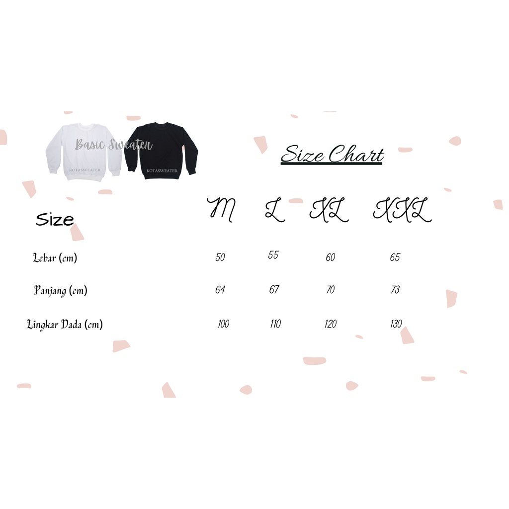 KotaSweater Sweaterpolos Basic Keep Searching Size M-XXL ( Pria & Wanita )-1