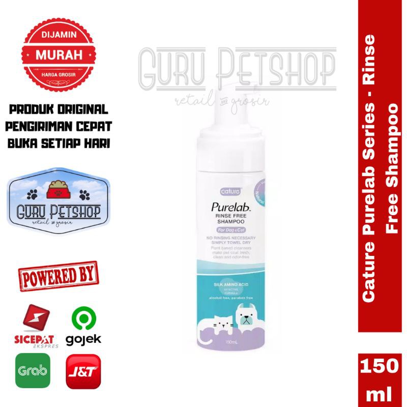 Cature Purelab Series - Rinse Free Shampoo (No Water Needed)