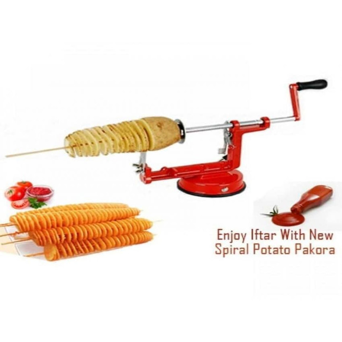 Spiral Potato Slicer / Chips / Pengiris / Pemotong Kentang Spi