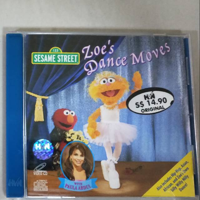 Sesame Street "Zoe" DVD