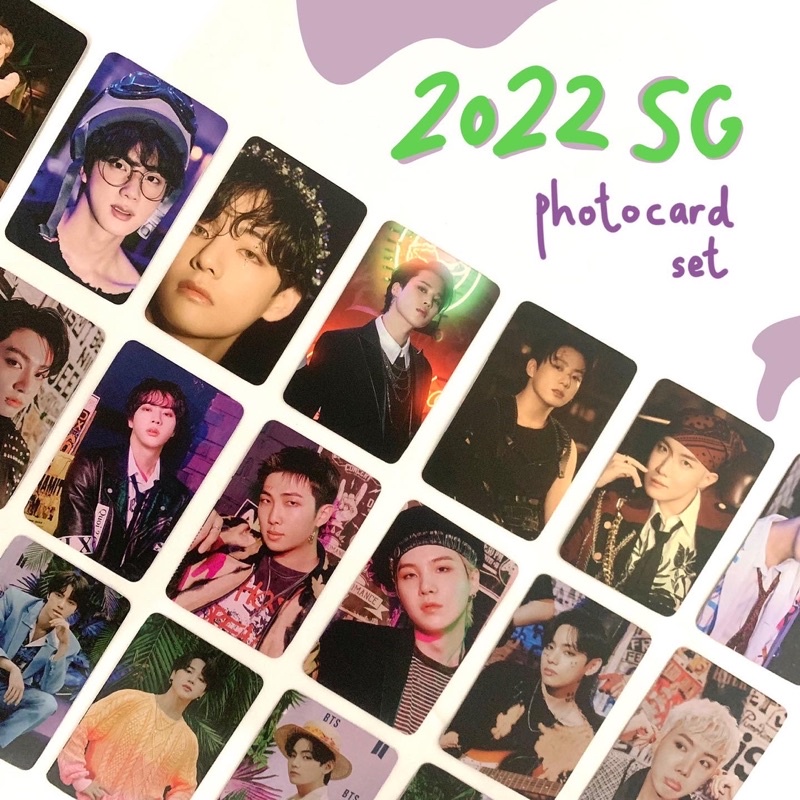 BTS SG 2022 Photocard SET