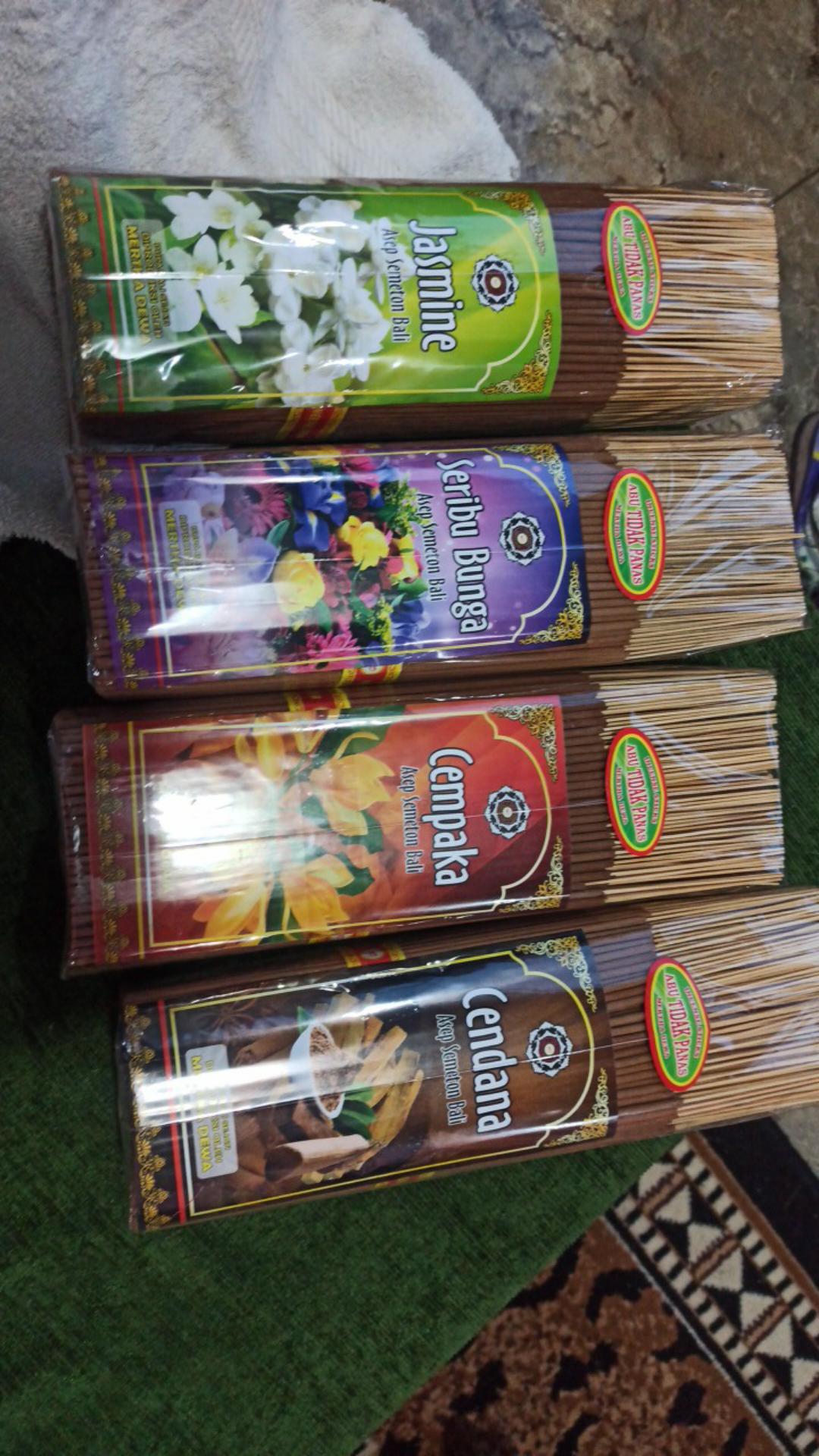 Dupa Bali Aromaterapi Wangi Bunga Kemasan 1000 Gr – Ukuran 32 Cm - Dupa – Dupa Wangi- Dupa Harum