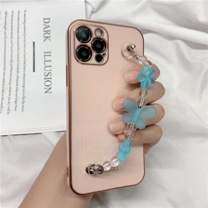 Soft Case Bahan Silikon Tpu Anti Jatuh Untuk Oppo A5S A12 A7 A11K A12E A3S A52 A72 A92 A54 A9 A5 2020 Reno6 5g