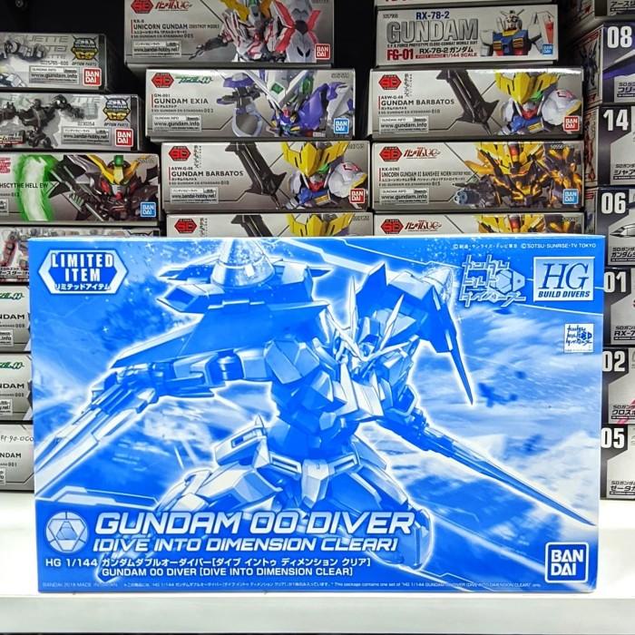 Hg 1/144 Gundam 00 Diver Dive Into Dimension Clear Limited