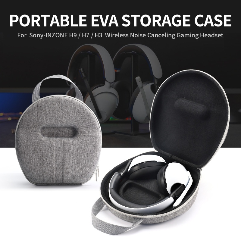 Gro Mini Travel Carry Untuk Case Cover Anti Jatuh Pouch Untuk INZONE H3/H7/H9 Kepala Gaming