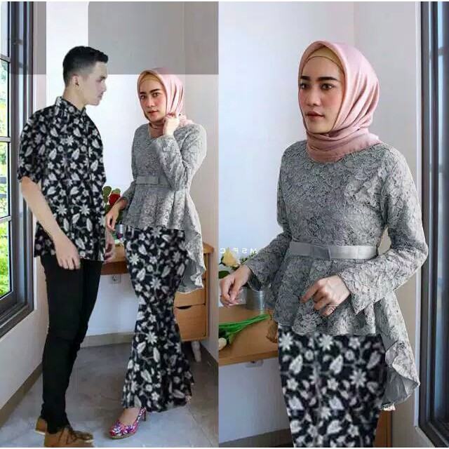 Couple Kebaya Batik Brukat AURORA