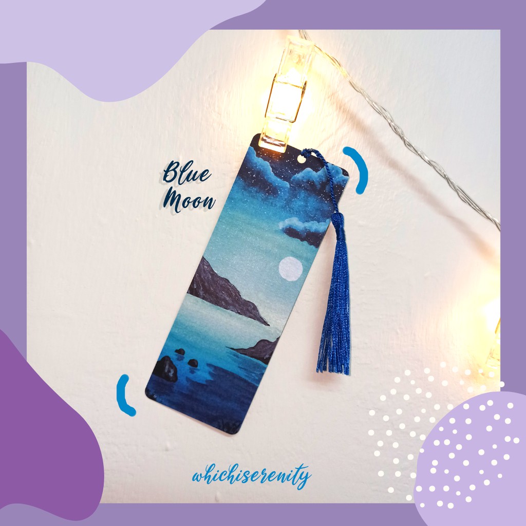 

Art Print Bookmark - Pembatas Buku by whichiserenity 15 Blue Moon