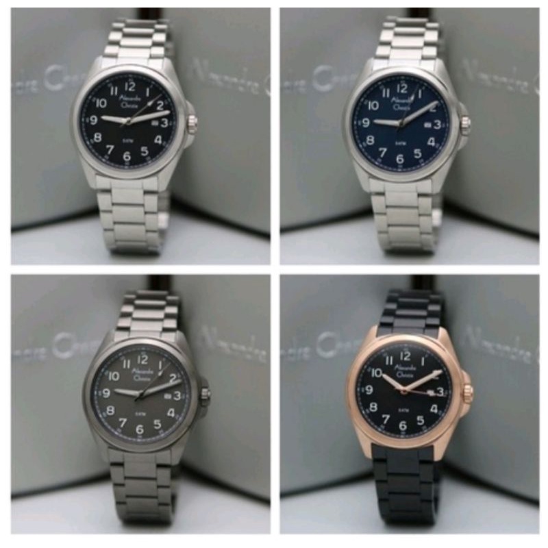 Original Alexandre christie jam tangan pria ac 6540/ ac6540