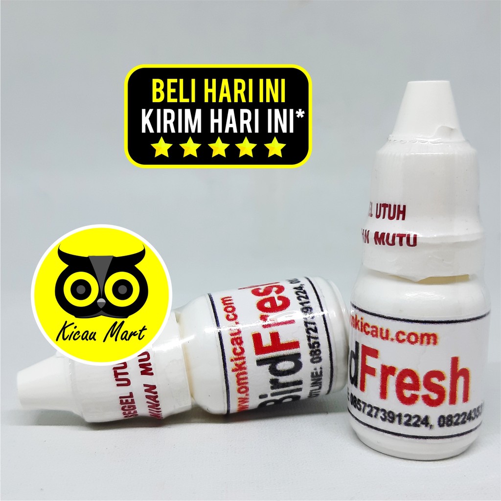 OBAT BURUNG MURAI KACER LOVEBIRD KENARI PLECI MBAGONG TURUN TANGKRINGAN BIRD FRESH OM KICAU VBIFROK