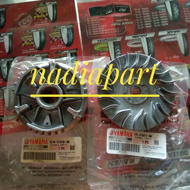 Rumah roller plus kipas rumah roller mio sporty original yamaha