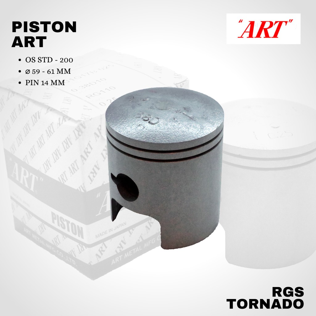 Seher Piston ART suzuki Rgs tornado os std - 200