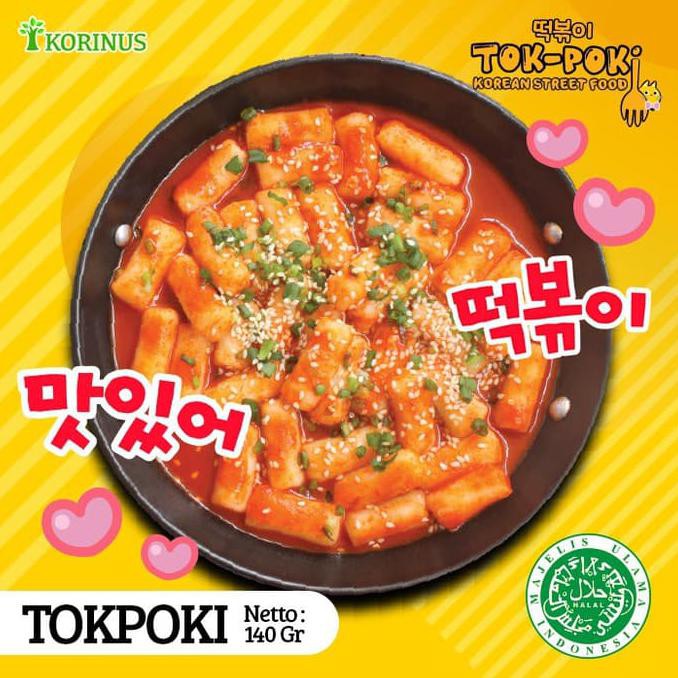 

Terlaris# Korinus K - Bunsik Tokpoki Tteokbokki Toppoki Tok-Poki Pedas Instan Ha