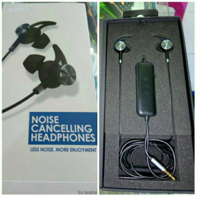 infinix xe02 noise cancelling earphone