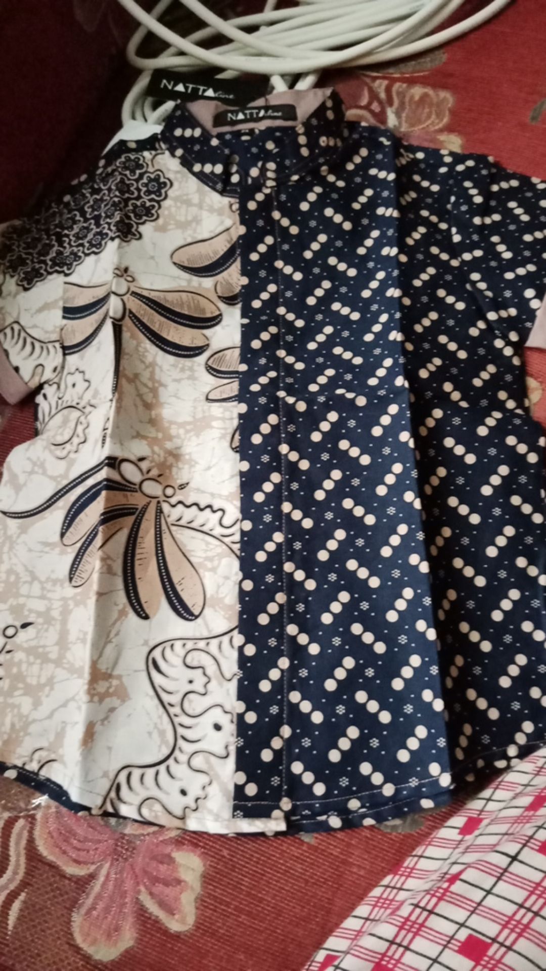 Batik Anak Lengan Pendek Lawasan