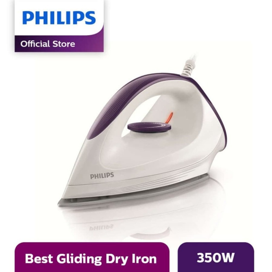 Setrika Philips Dry Iron - GC160/27 Setrikaan Anti Lengket Berkualitas