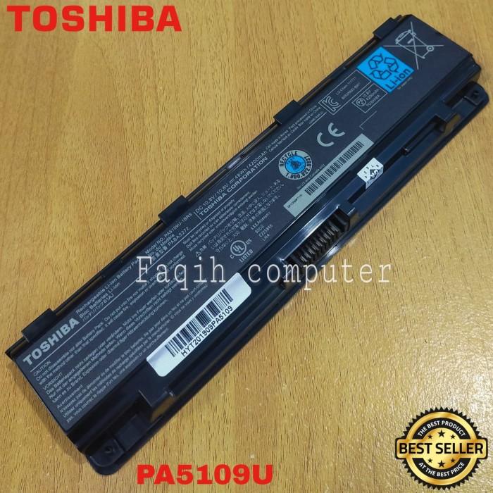 Baterai Batre Original Laptop Toshiba Satellite C40 C50 Pa5109 Pa5109U