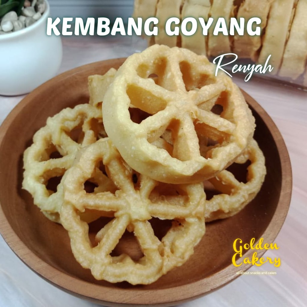 

Kue KEMBANG GOYANG | Kue Loyang - 250 gr