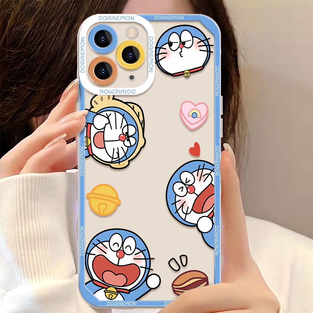 Soft Case TPU Motif Kartun Angel Eyes Untuk iPhone 11 12 13 Pro Max XR X XS Max 7 8 Plus 12 13 Mini SE 2020 SE 2022