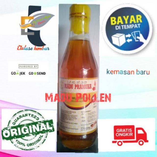 

Madu Pramuka Pollen 350ml