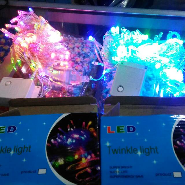 Lampu hias led warna warni