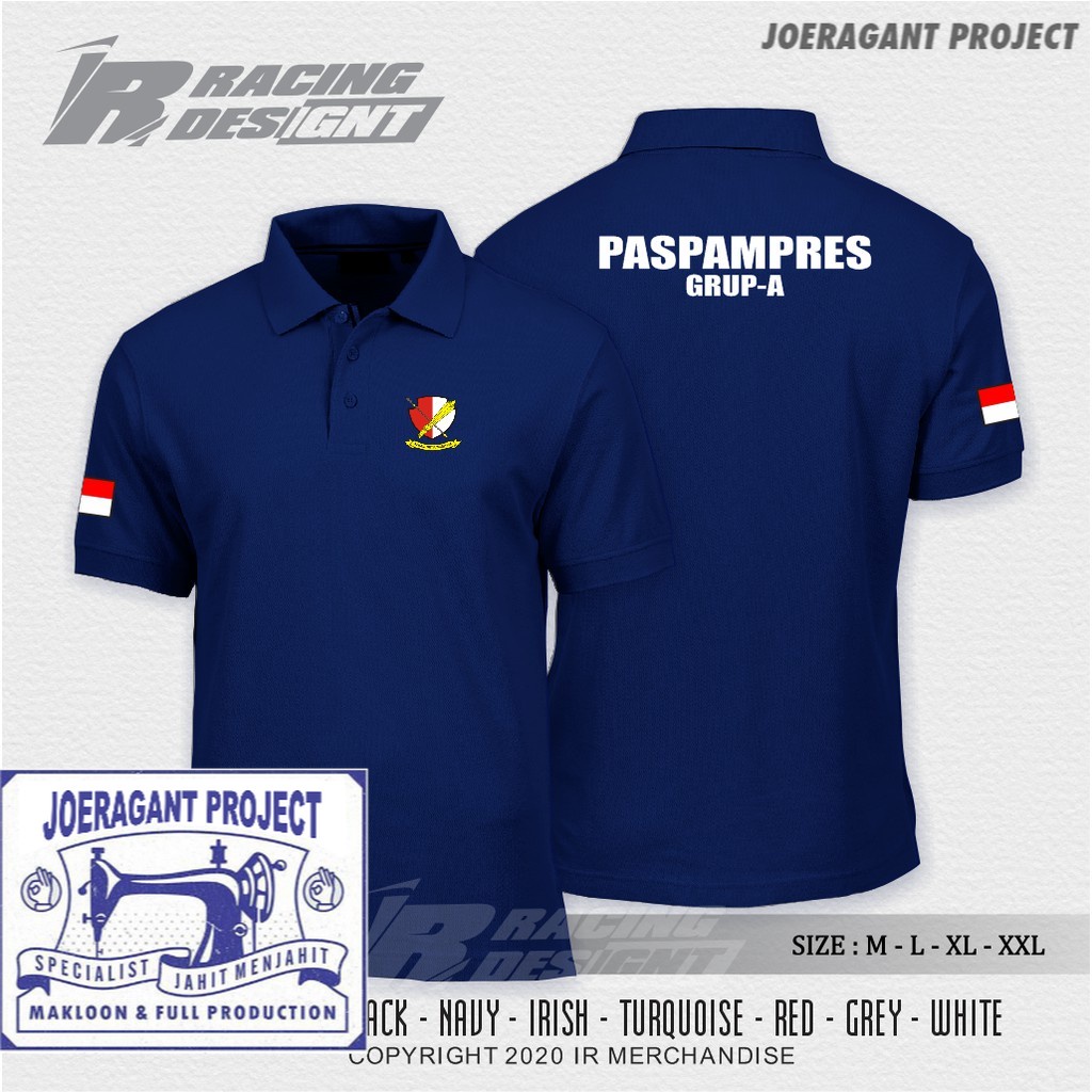 Poloshirt / Kaos Polo Paspampres Grup A Terbaru Kualitas Distro JP