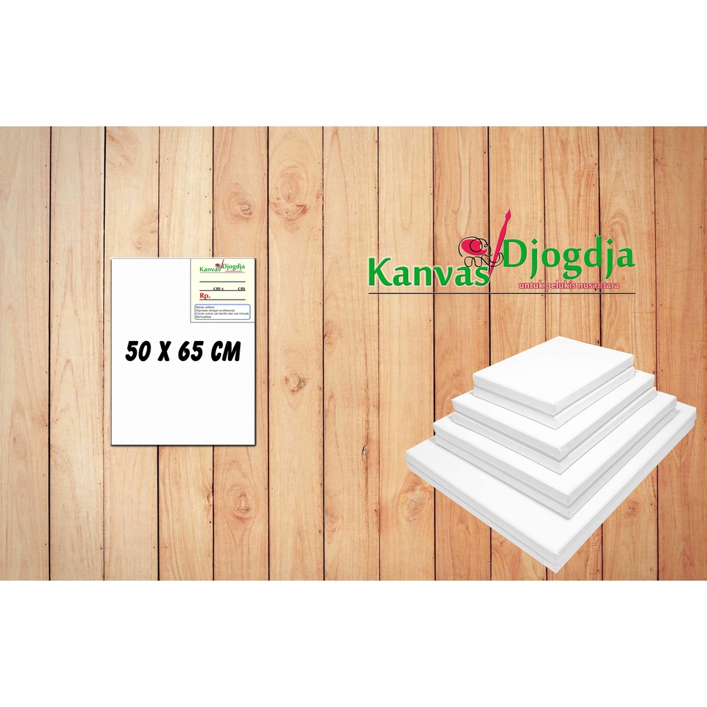 

Kanvas span standar ukuran 50 cm x 65 cm