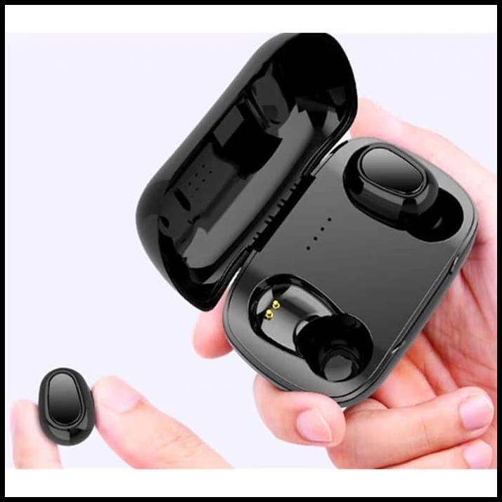 Earphone Bluetooth Tws L21 Wireless Bluetooth 5.0 Untuk Android Iphone