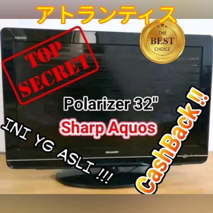 ORDER-KIRIM Polaris 32 Inch Polarizer LCD TV Sharp Aquos Polaroid 0 Derajat