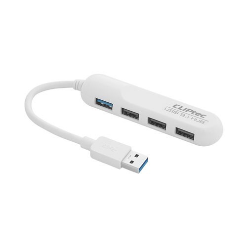 USB HUB CLIPtec RZH353 Hurricane 1Port 3.1 + 3Port 2.0-CLiPtec RZH 353