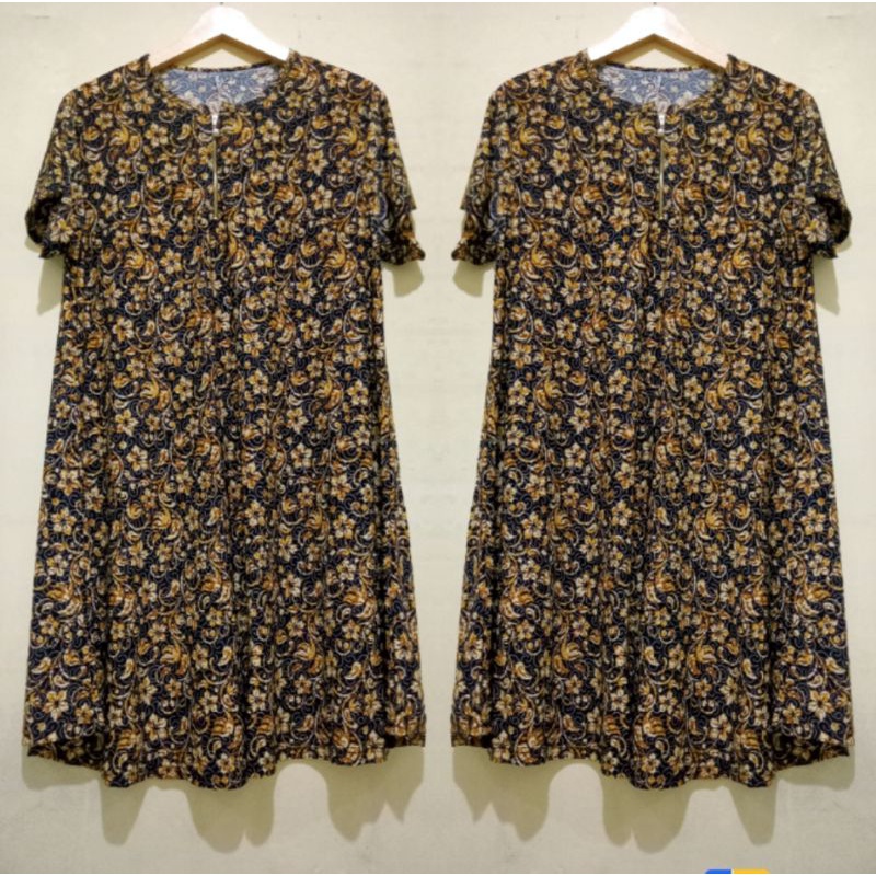DASTER SUPER JUMBO BATIK JERSEY KOREA 02 DRESS MAYUNG URAH