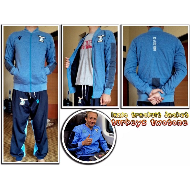 LAZIO TrackSuit Jacket (Turkey Blue).