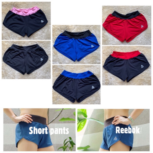 Short pants Reebok  celana  pendek  reebok  Shopee Indonesia