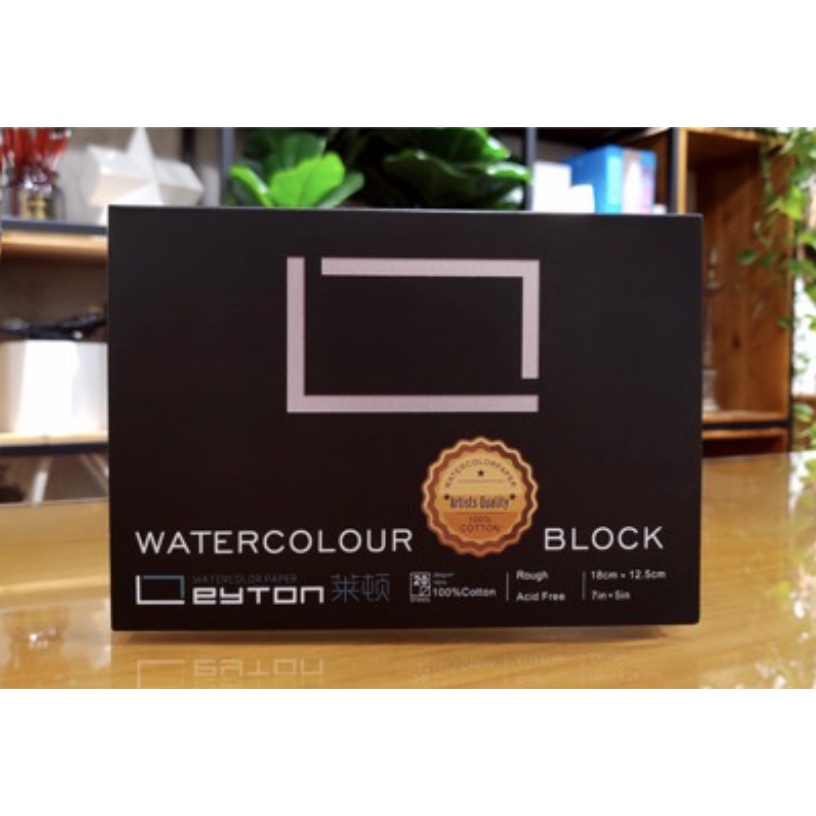 

Leyton watercolor block 100% cotton 18x12.5cm 300 gsm
