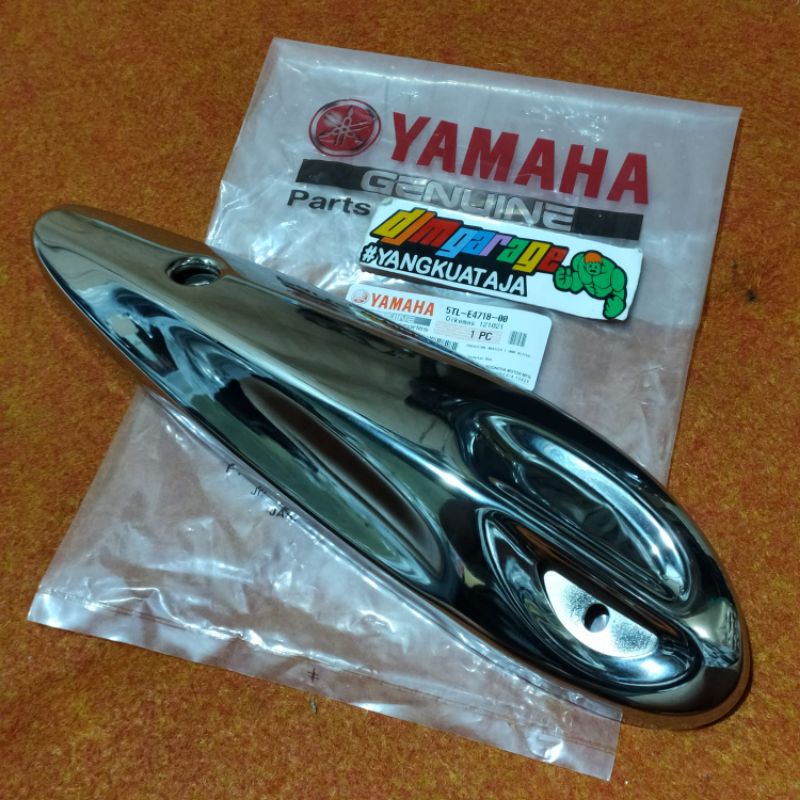 tameng knalpot mio sporty original cover knalpot mio sporty mio lama original yamaha