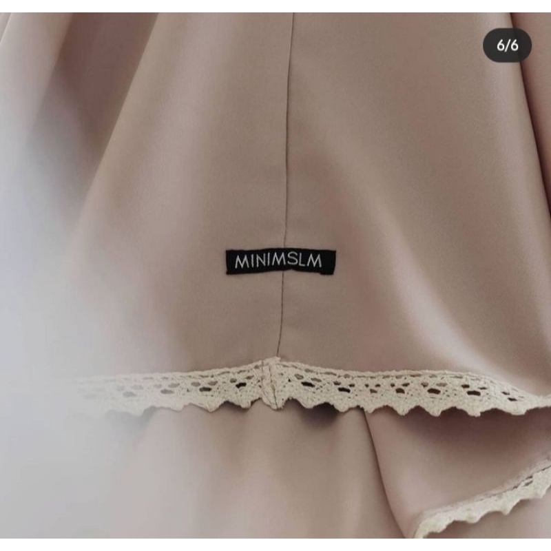 Prayer Robe Minimslm Soft Brown Preloved