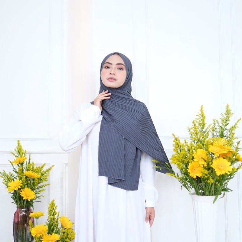 KERUDUNG PLISKET PASMINA / KERUDUNG / KERUDUNG INSTAN / KERUDUNG TERBARU / KERUDUNG PLISKET