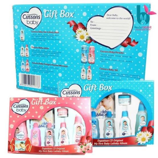 Cussons baby gift box murah - paket perlengkapan mandi bayi -  Paket Perlengkapan Bayi