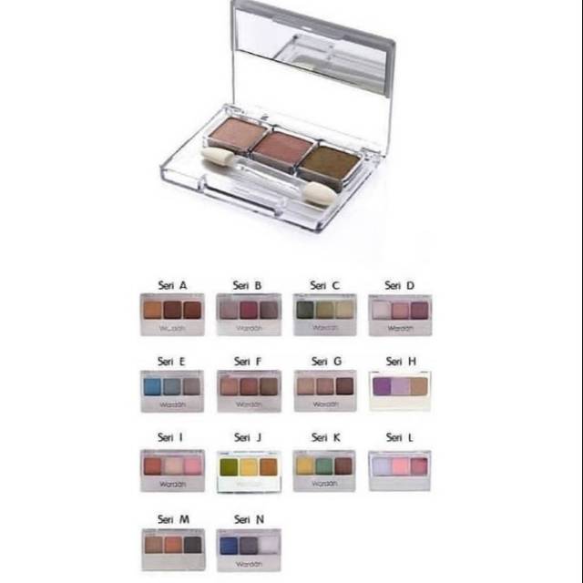 WARDAH Eyeshadow A - N