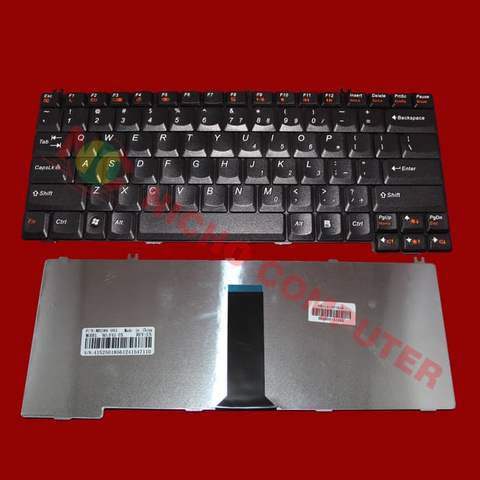 KEYBOARD LENOVO IDEAPAD Y300 Y410 U330 BLACK