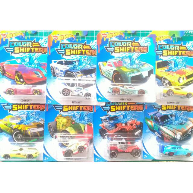 Hot Wheels Mattel Color Shifters 1pcs