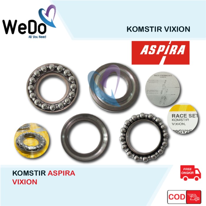 Aspira Komstir Vixion R15 Motor Sport Yamaha Bearing Laher Stang Stir