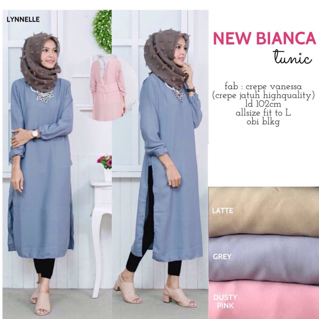 NEW BIANCA -tunic-