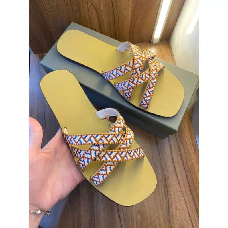 sendal teplek wanita ck original import (ckshoe-312)