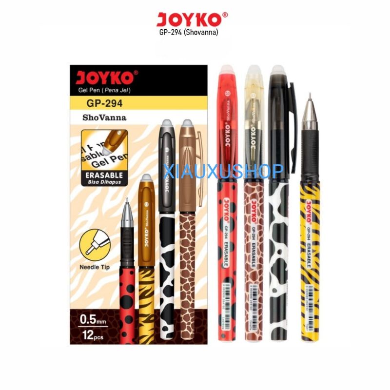 

Pulpen Gel Erasable JOYKO ShoVanna GP-294 0,5mm (12pc)