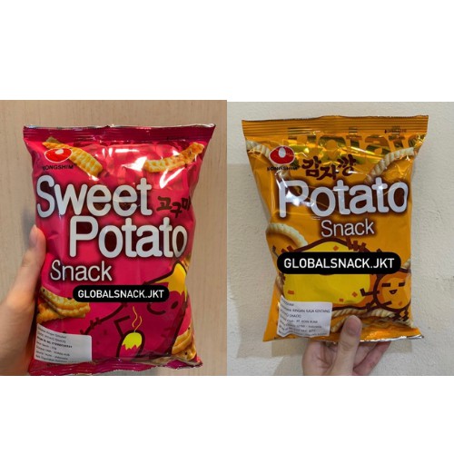 

NONGSHIM SWEET POTATO SNACK / POTATO SNACK KOREA- KENTANG