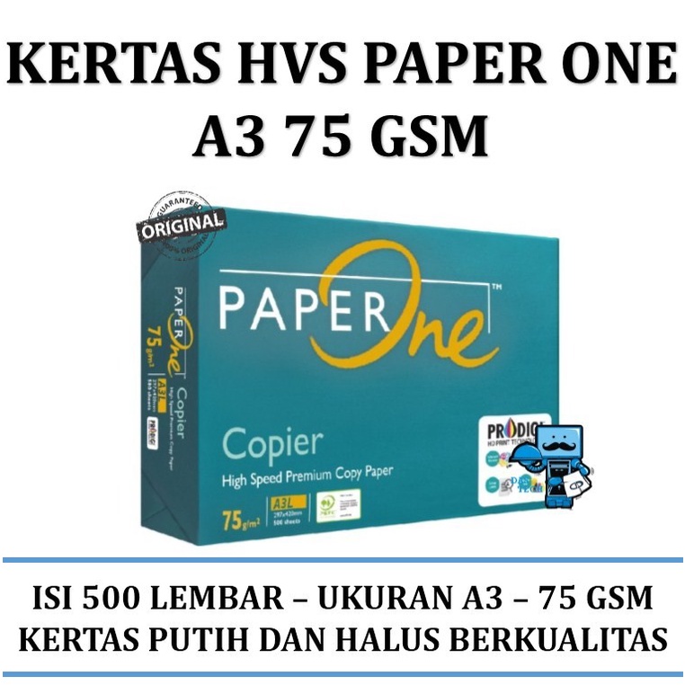 

Kertas A3 HVS Paper One 75 Gram HVS A3 Paper 500 Lembar