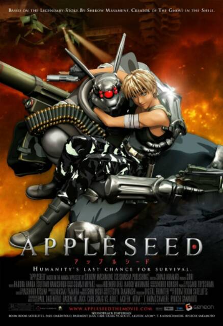 Film Anime Appleseed Subtitle Indonesia Shopee Indonesia